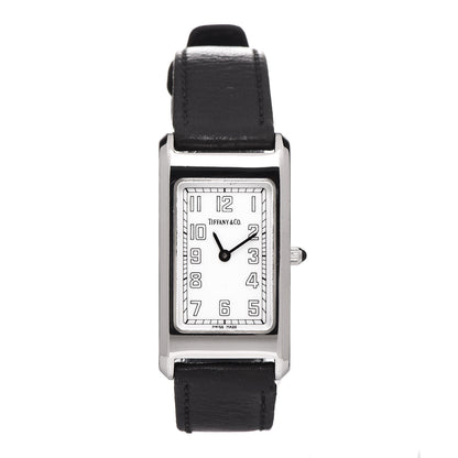 Tiffany Stainless Steel Calfskin 20mm Classic Quartz Watch 1 of 7