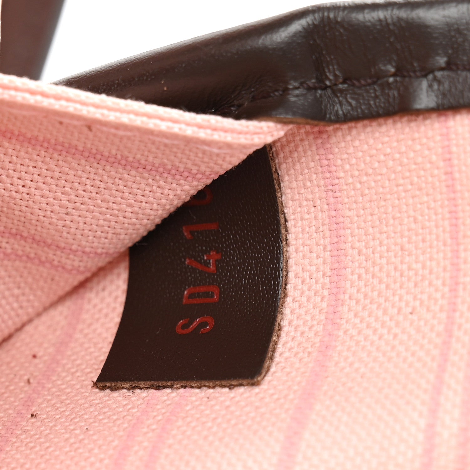 Louis Vuitton Damier Ebene Neo Neverfull MM Rose Ballerine 9 of 13