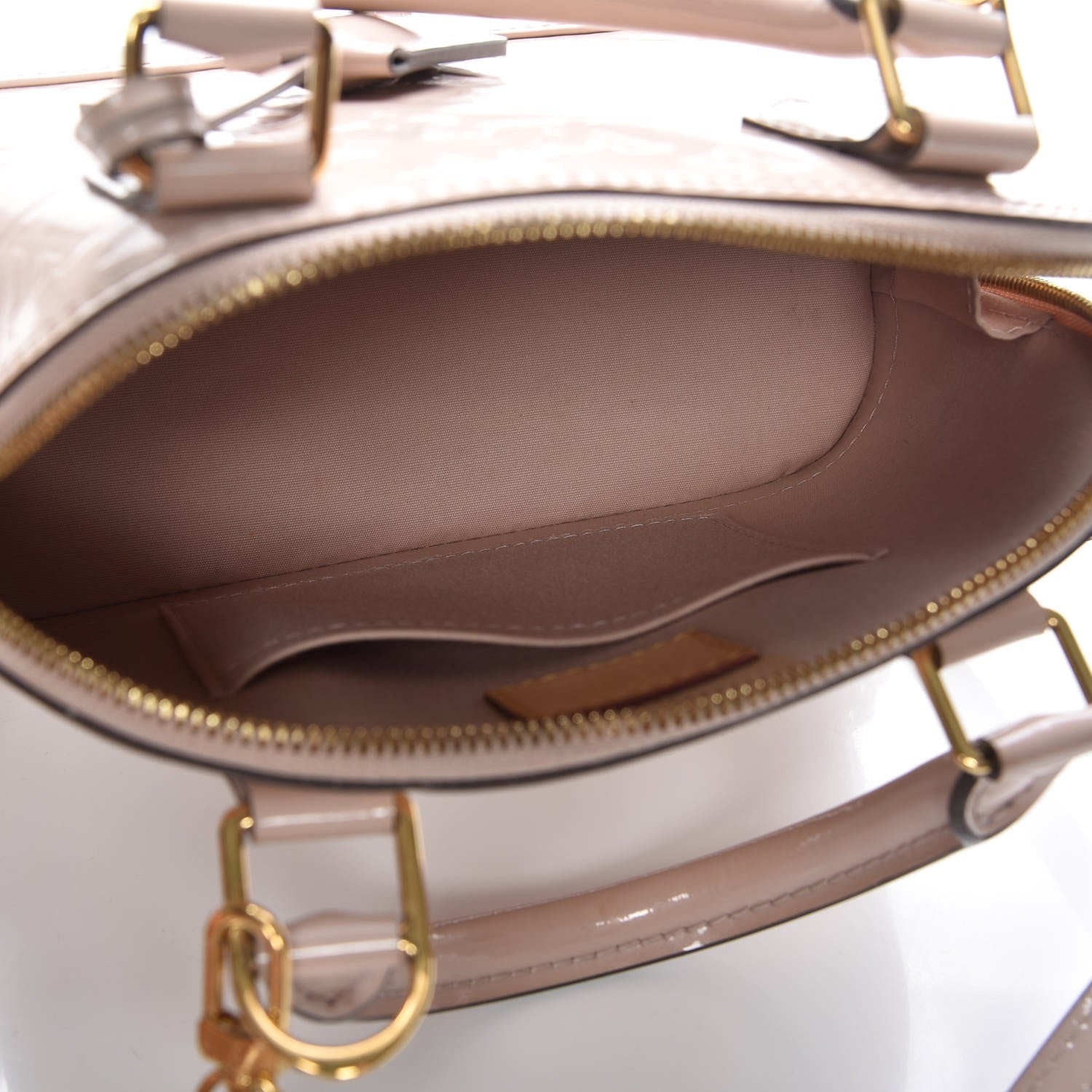 Louis Vuitton Vernis Alma BB Rose Angelique 6 of 7