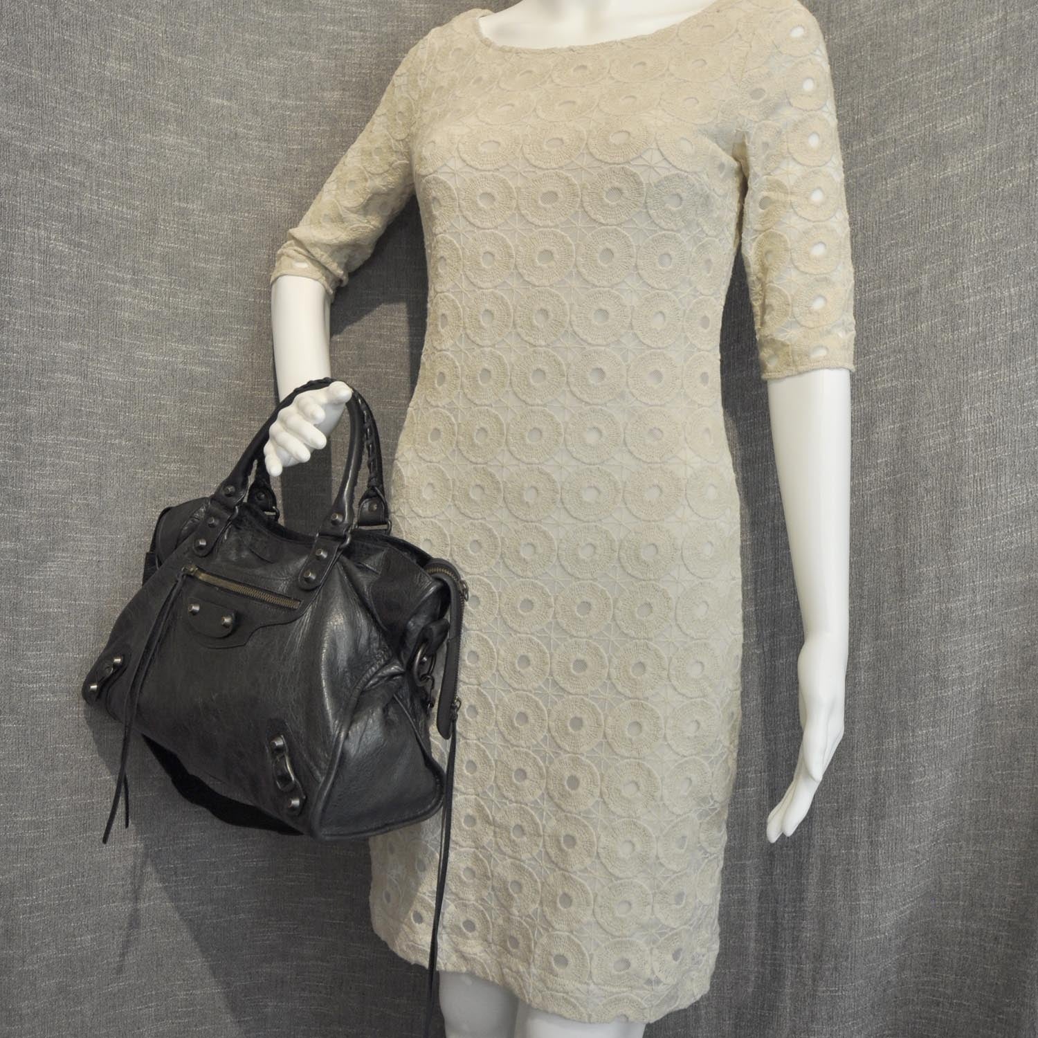 Balenciaga Agneau City Black 2 of 8