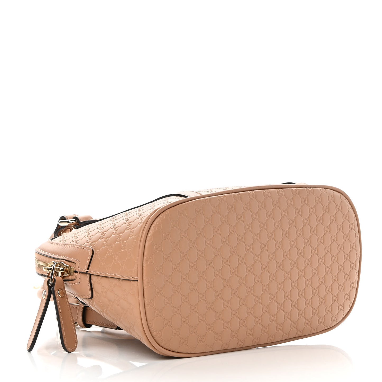 Soft Microguccissima Mini Dome Bag Camelia