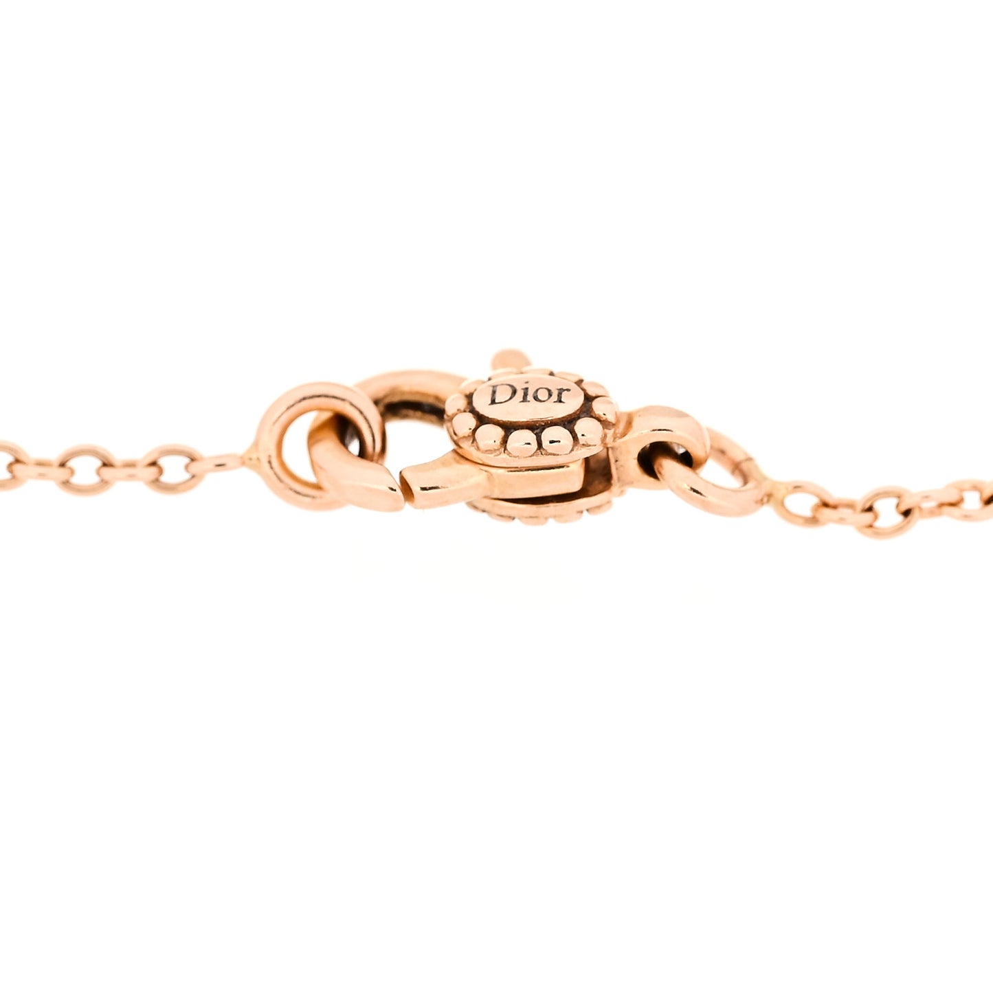 18K Rose Gold Diamond Pink Opal Rose Des Vents Bracelet