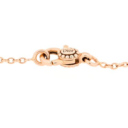 Christian Dior 18K Rose Gold Diamond Pink Opal Rose Des Vents Bracelet 4 of 7