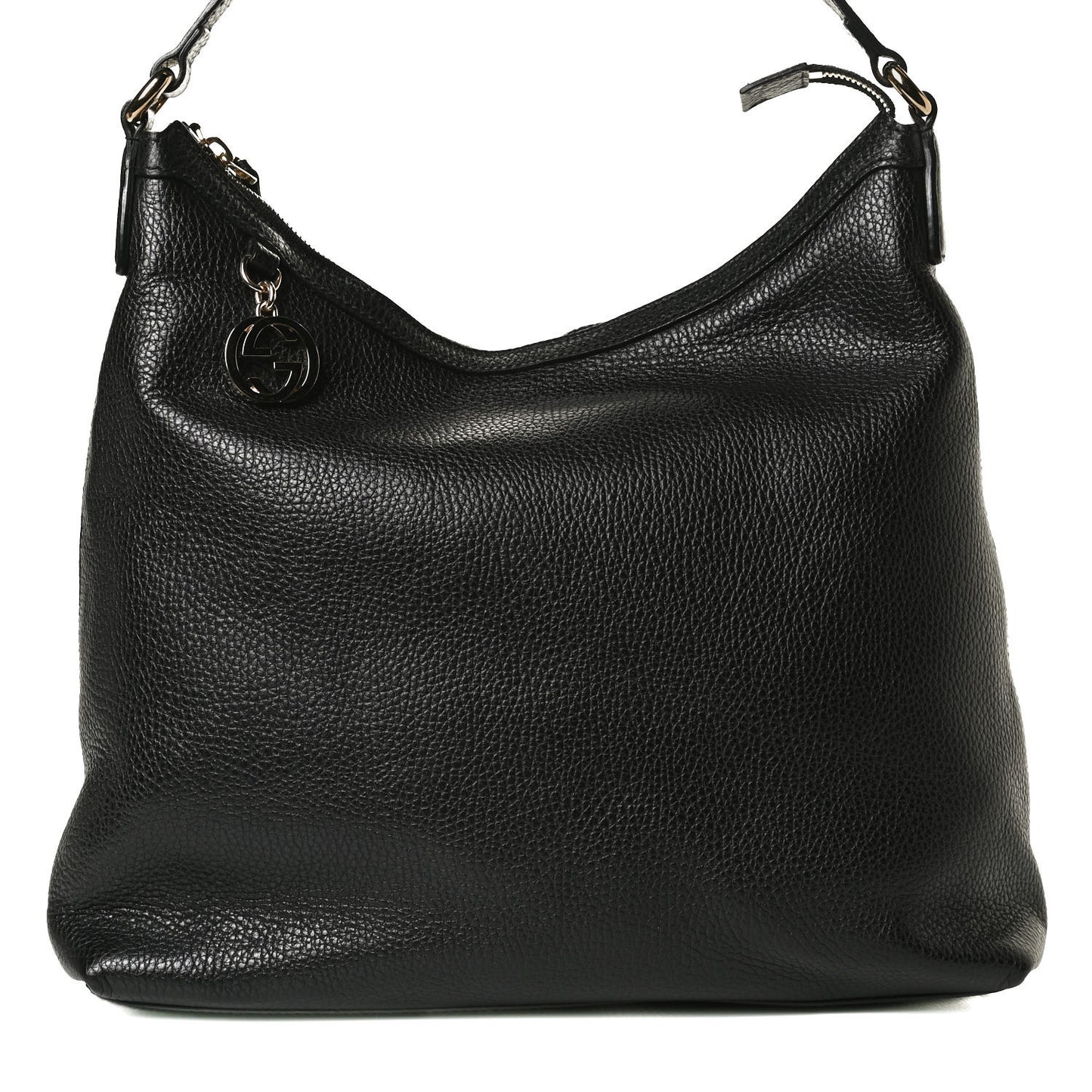 Dollar Calfskin GG Hobo Black