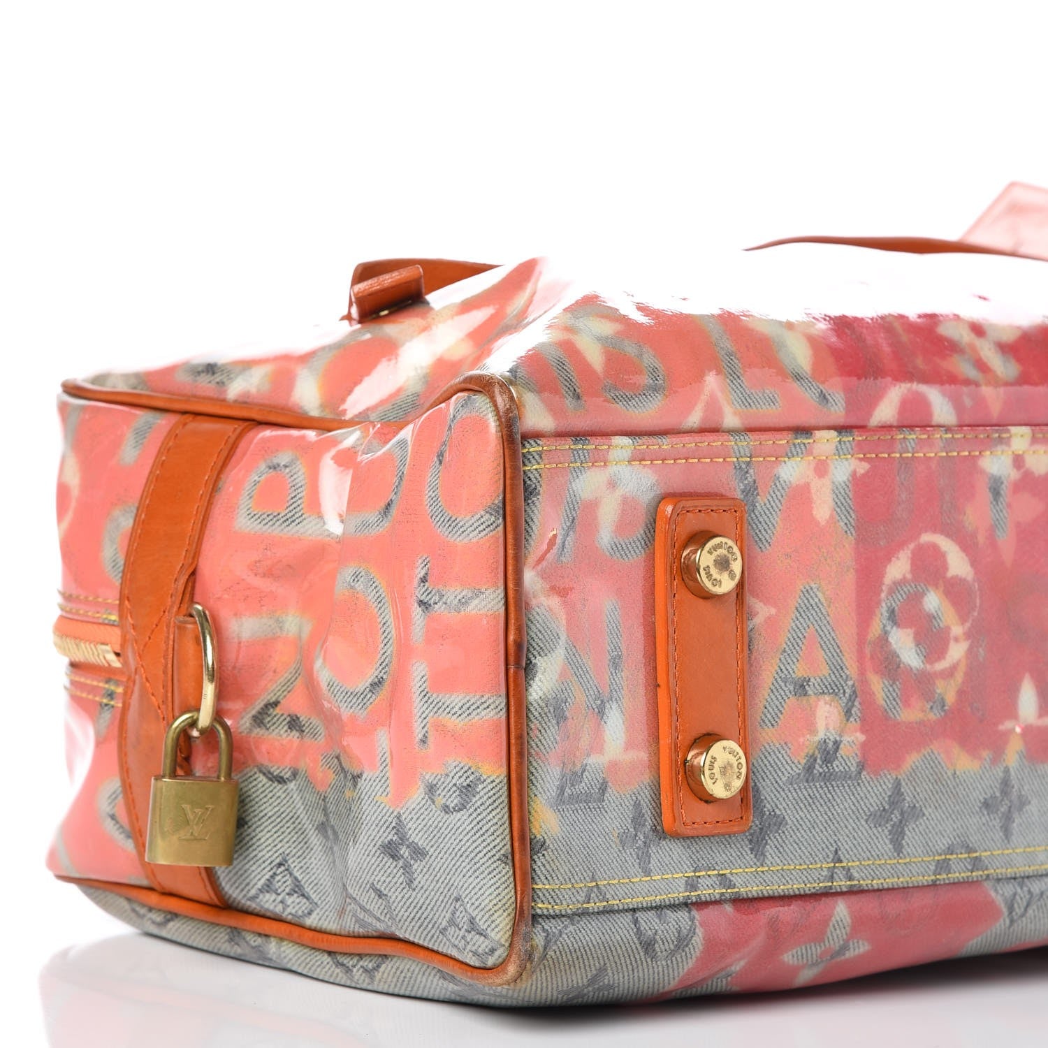 Louis Vuitton Monogram Pulp Defile Weekender PM Rose 9 of 11