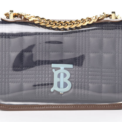 Burberry PVC Lambskin Quilted Lola Bag Black 7 of 9