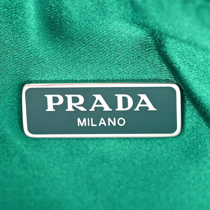 Prada Satin Crystal Re-Edition 2005 Shoulder Bag Mango 6 of 9