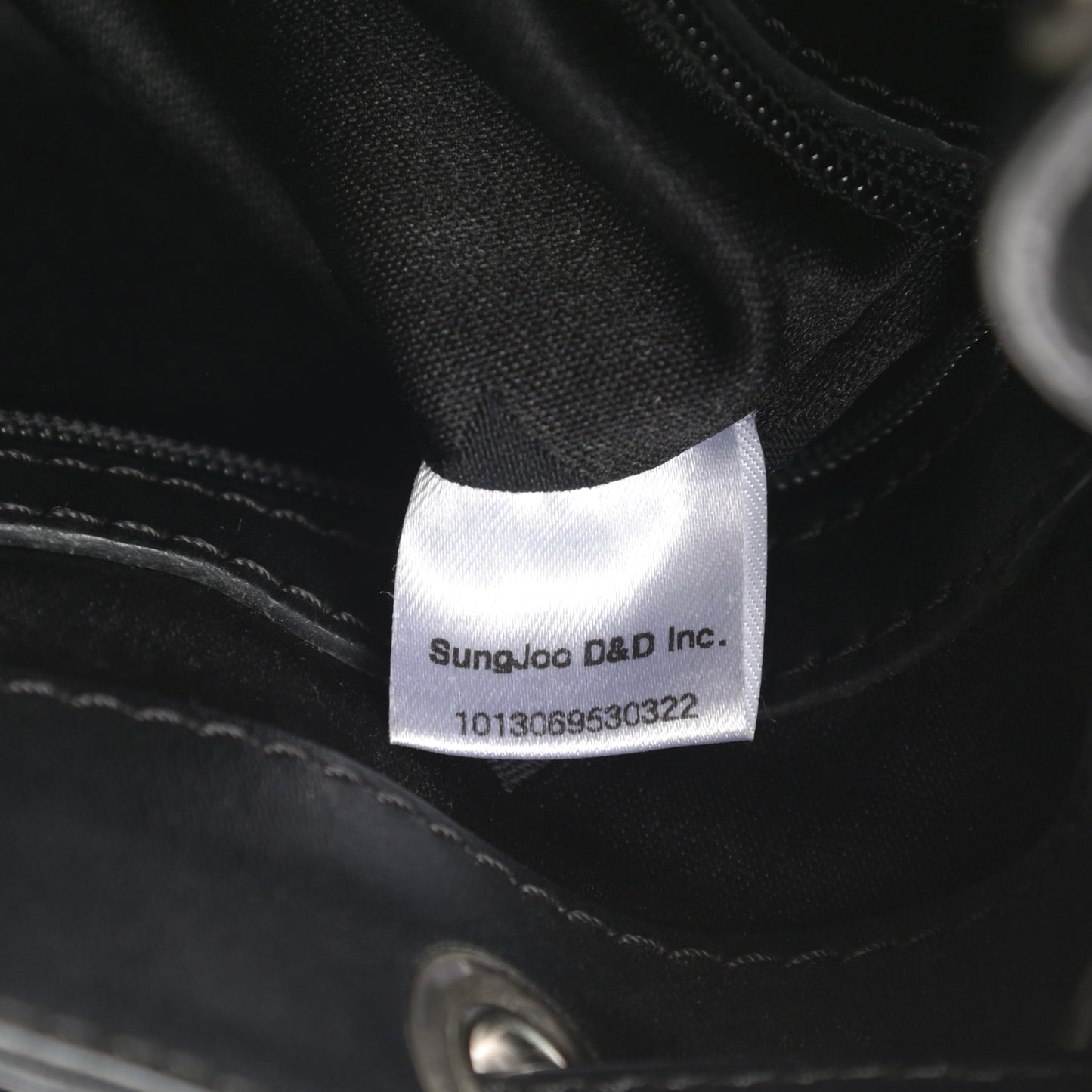 Visetos Essential Drawstring Bucket Bag Black