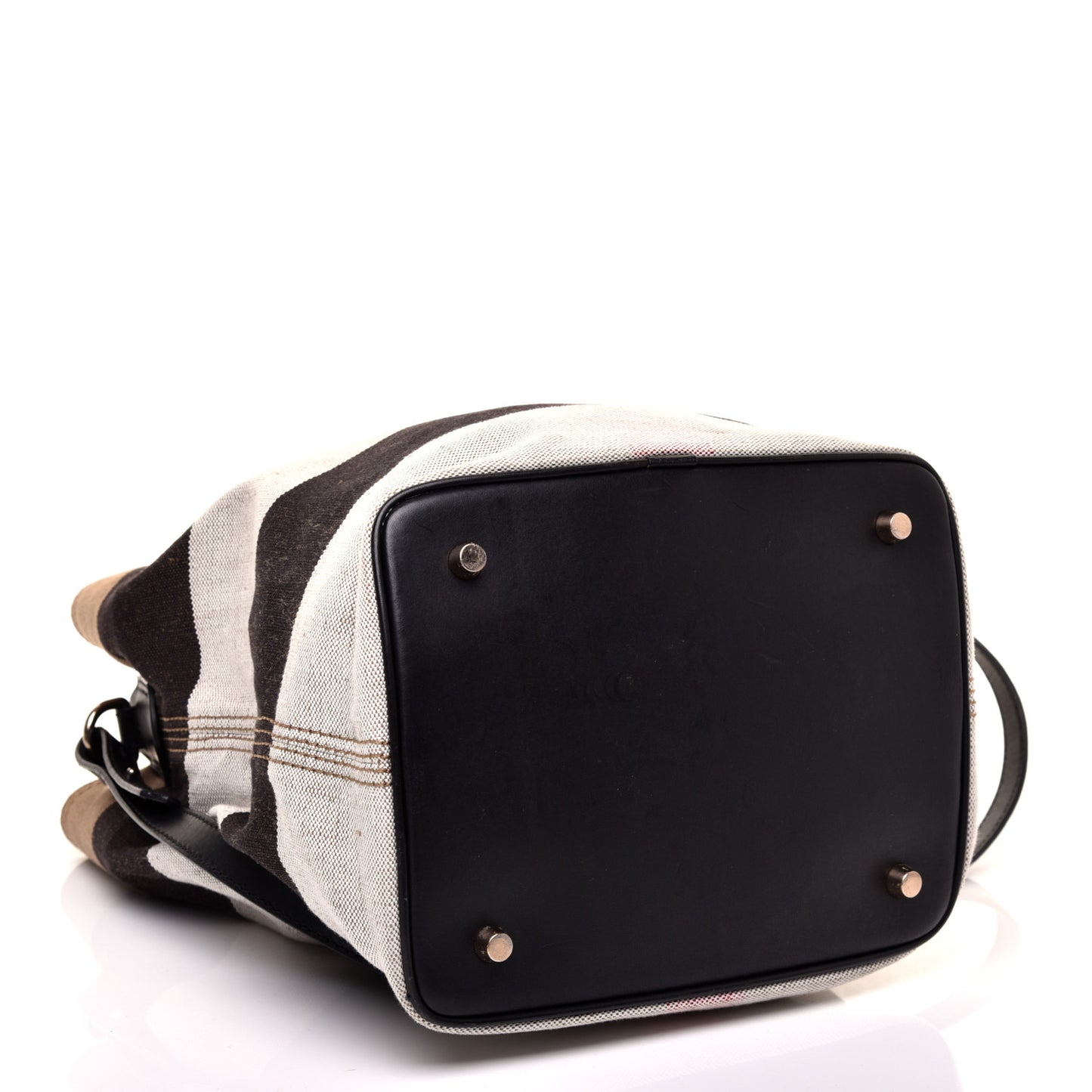 Canvas Mega Check Medium Ashby Hobo Black