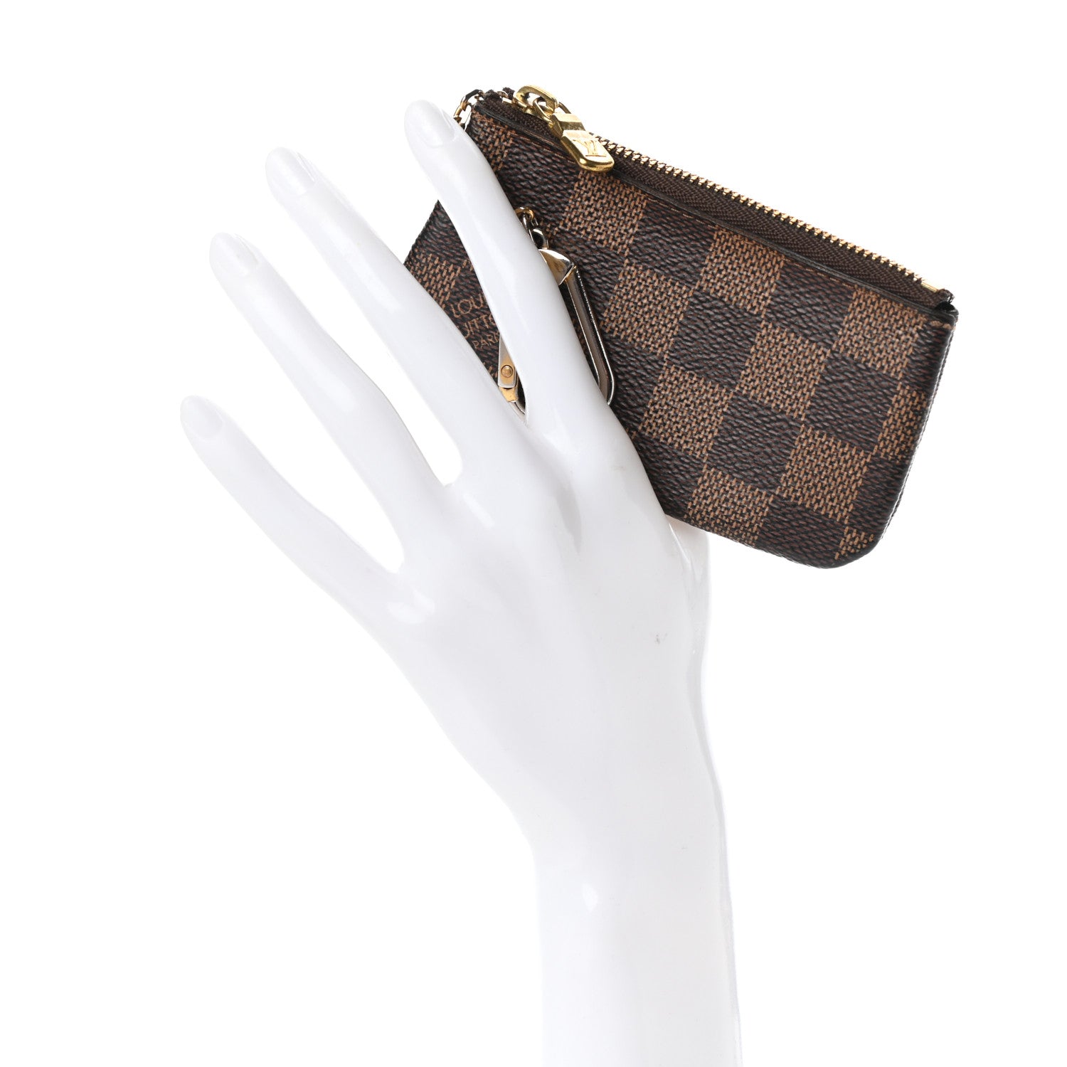 Louis Vuitton Damier Ebene Key Pouch 2 of 6