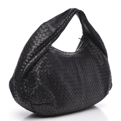 Bottega Veneta Nappa Intrecciato Large Belly Veneta Hobo Black 3 of 12