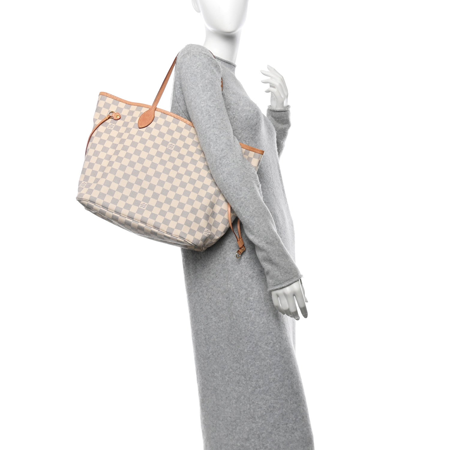 Louis Vuitton Damier Azur Neo Neverfull MM 3 of 13