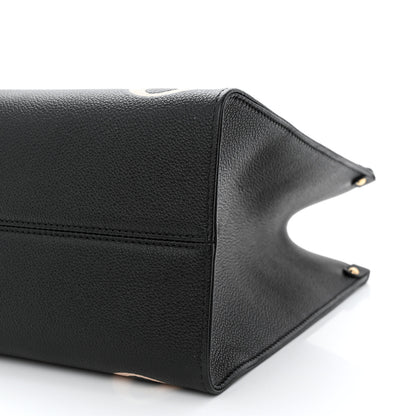 Louis Vuitton Empreinte Monogram Giant Onthego MM Black Beige 9 of 9