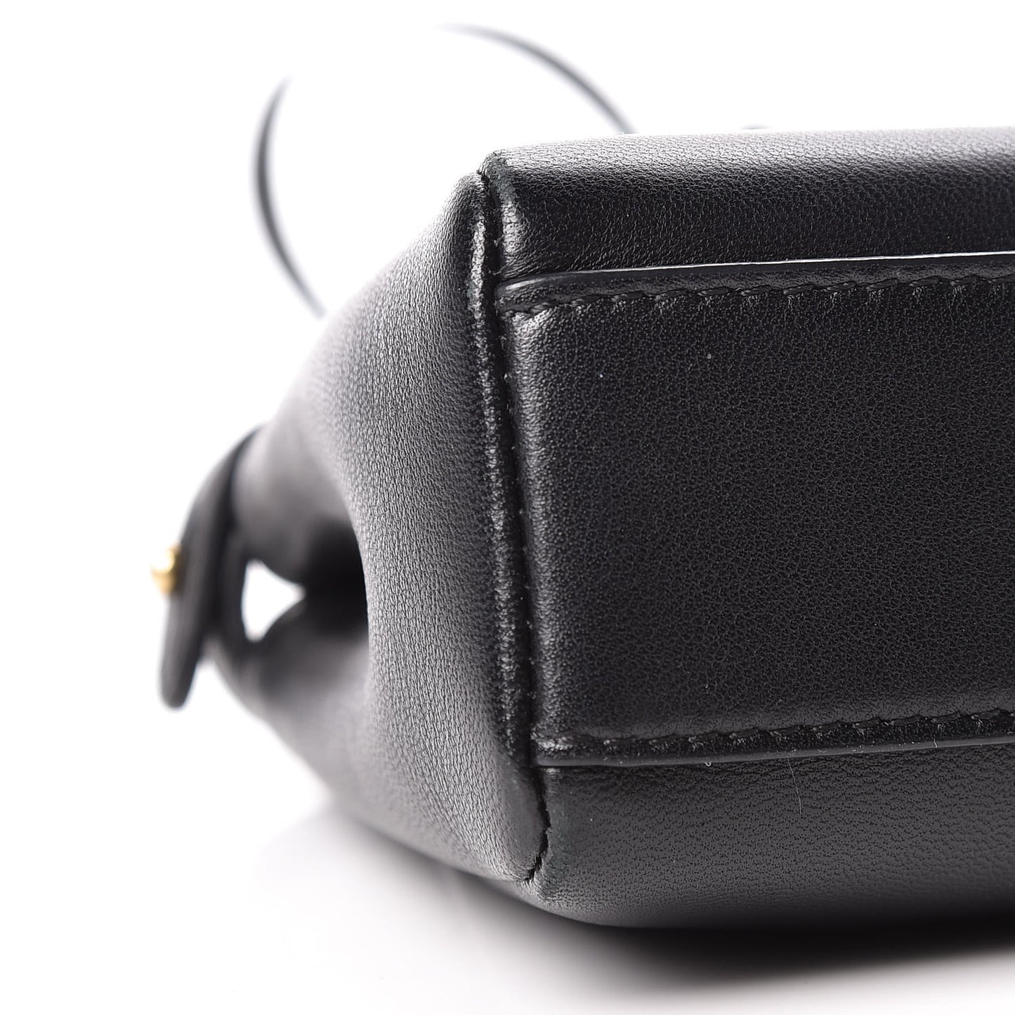 Nappa Micro Peekaboo Iconic Satchel Black