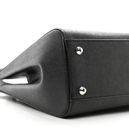 Burberry Derby Calfskin Top Handle Tote Black 9 of 10