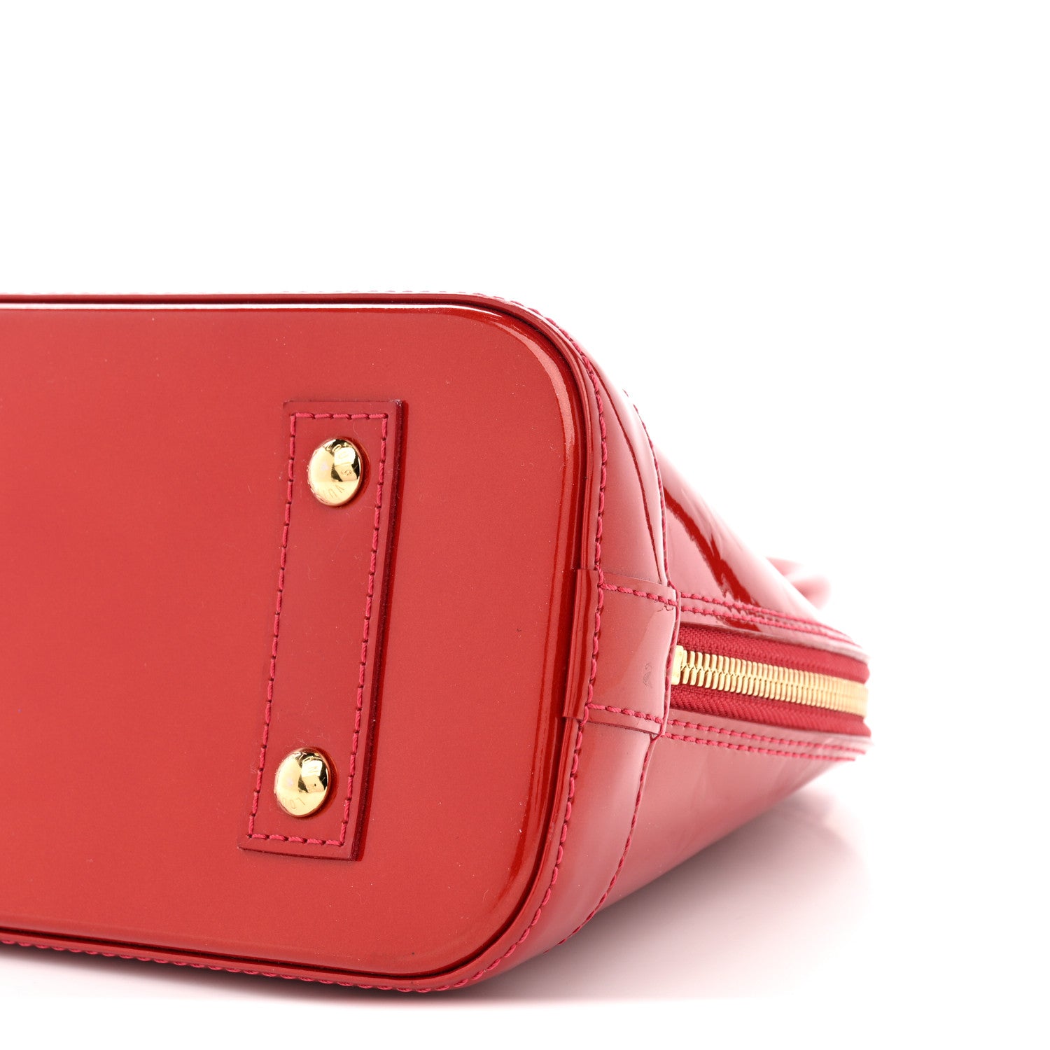 Louis Vuitton Vernis Alma BB Pomme D'Amour 10 of 14