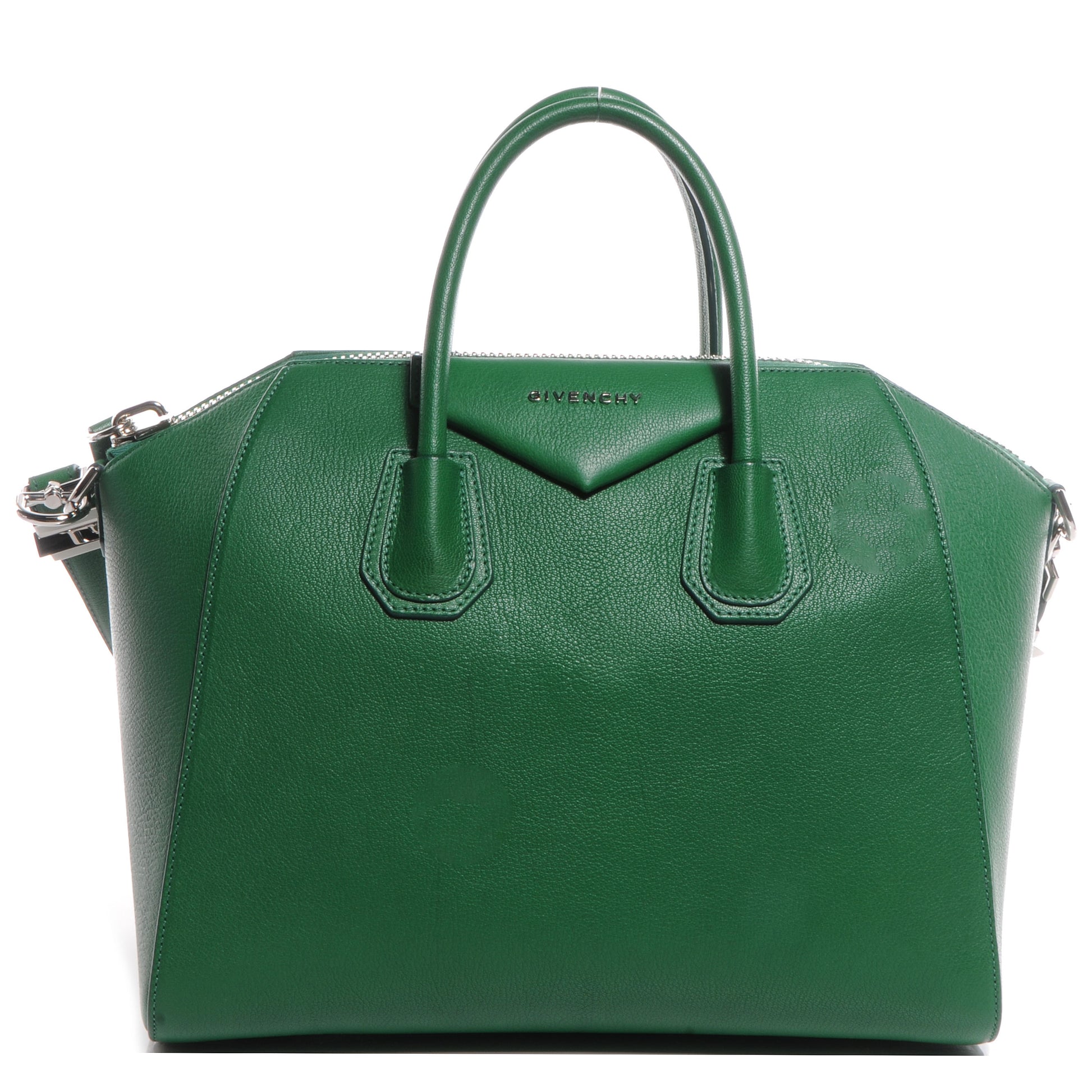 Givenchy Grained Goatskin Medium Antigona Emerald 1 of 10