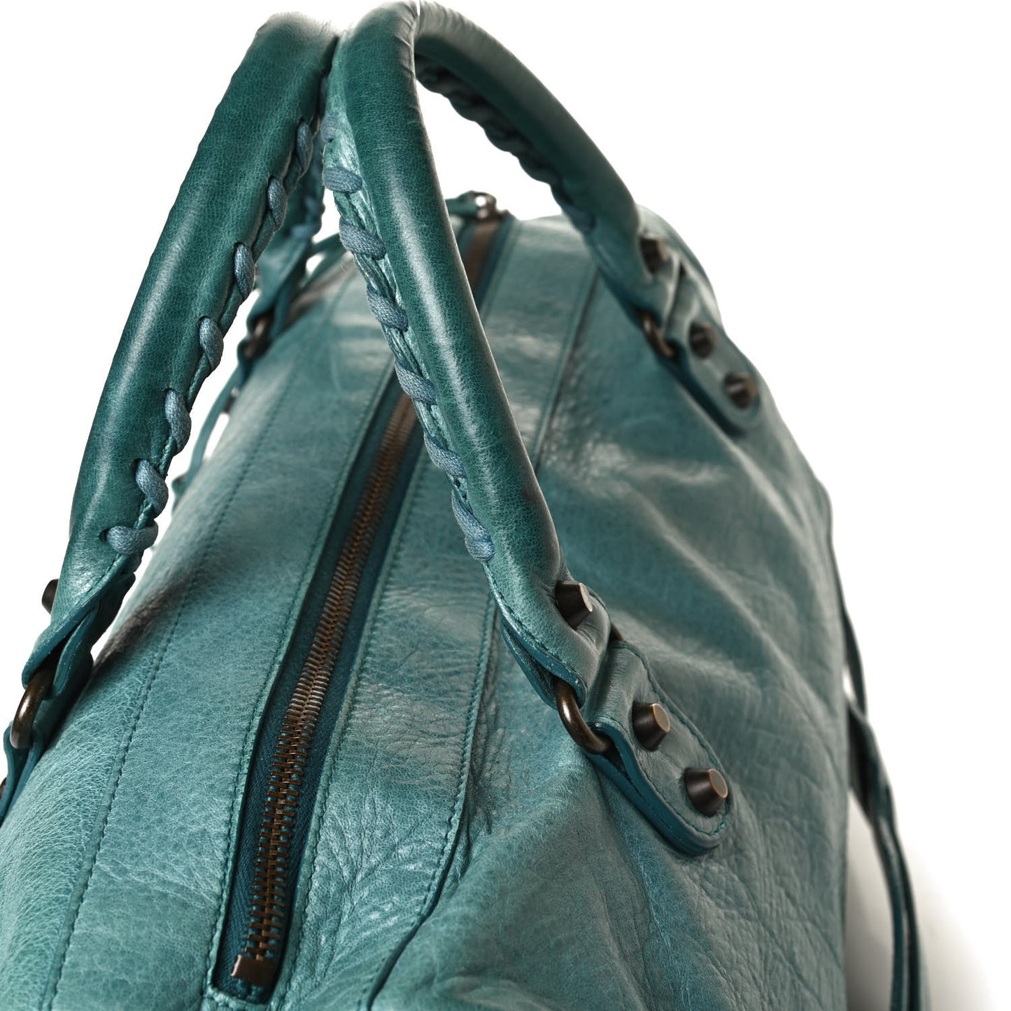 Chevre Classic Hardware Twiggy Aquamarine