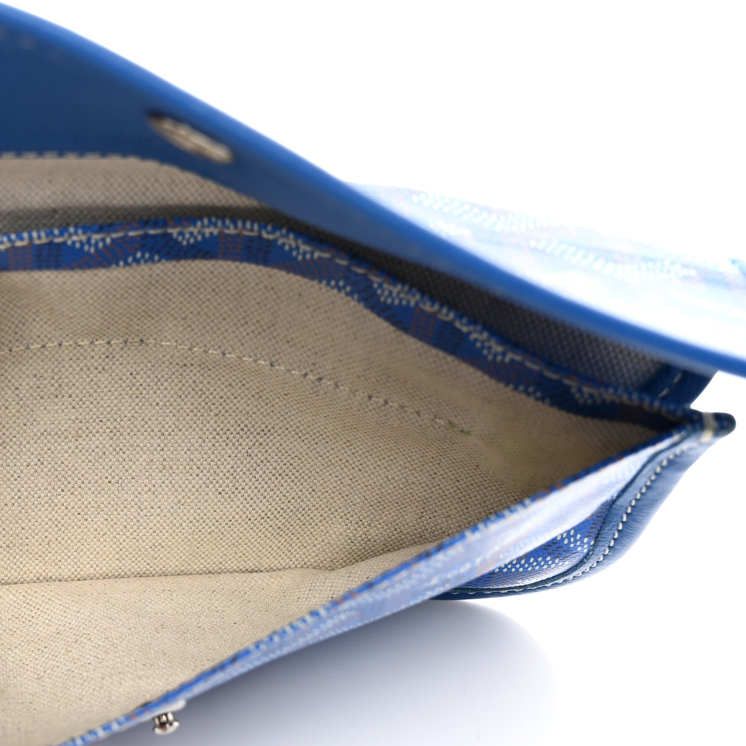 Goyard Goyardine Pouch Sky Blue 5 of 6