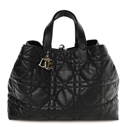 Christian Dior Calfskin Macrocannage Large Toujours Black 1 of 12