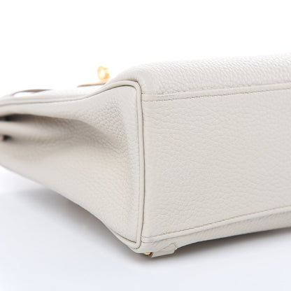 Hermes Togo Kelly Ado Backpack Beton 8 of 9