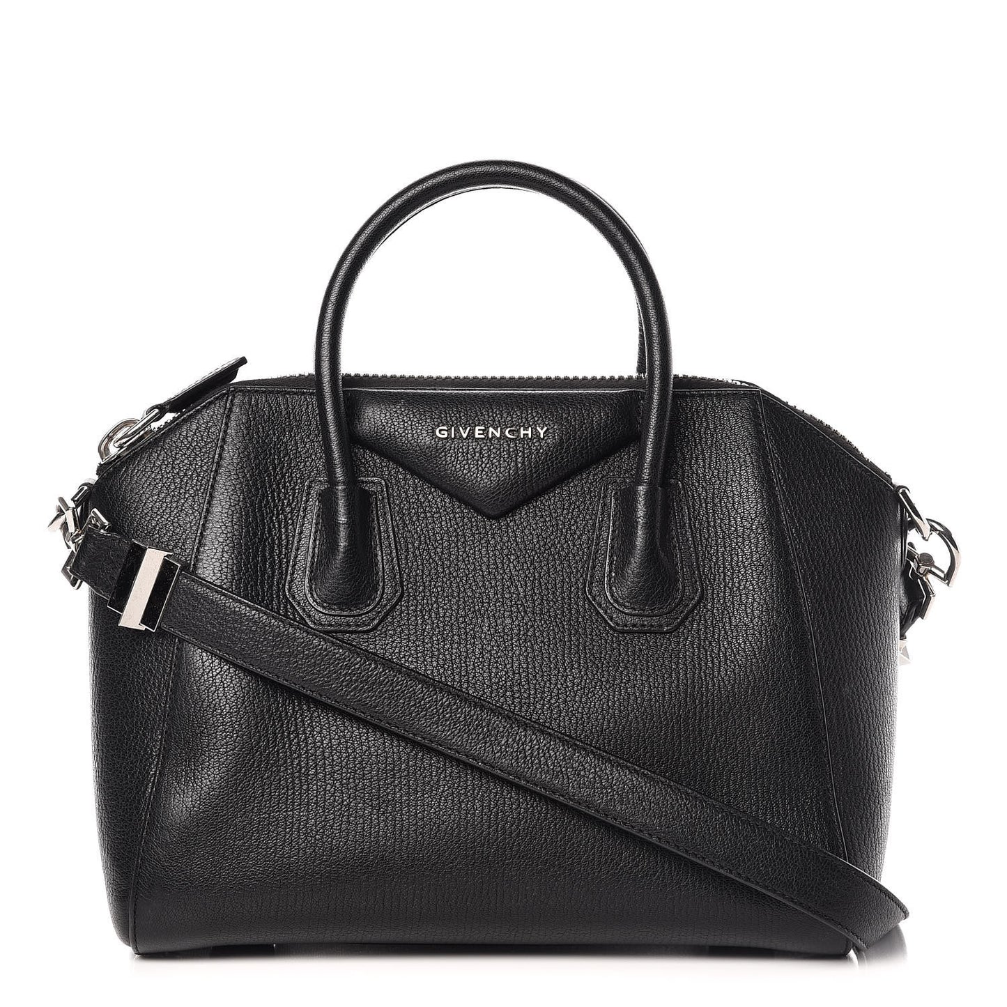 Sugar Goatskin Small Antigona Black