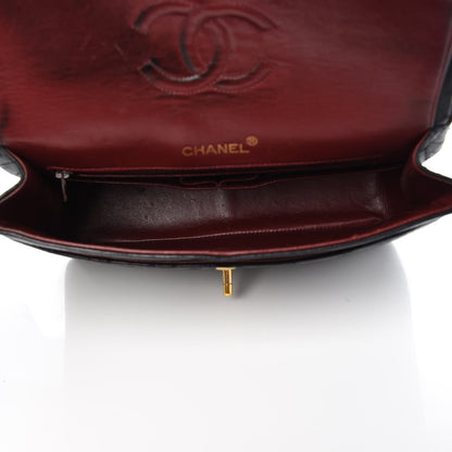 Chanel Lambskin Quilted Medium Double Flap Black 5 of 19