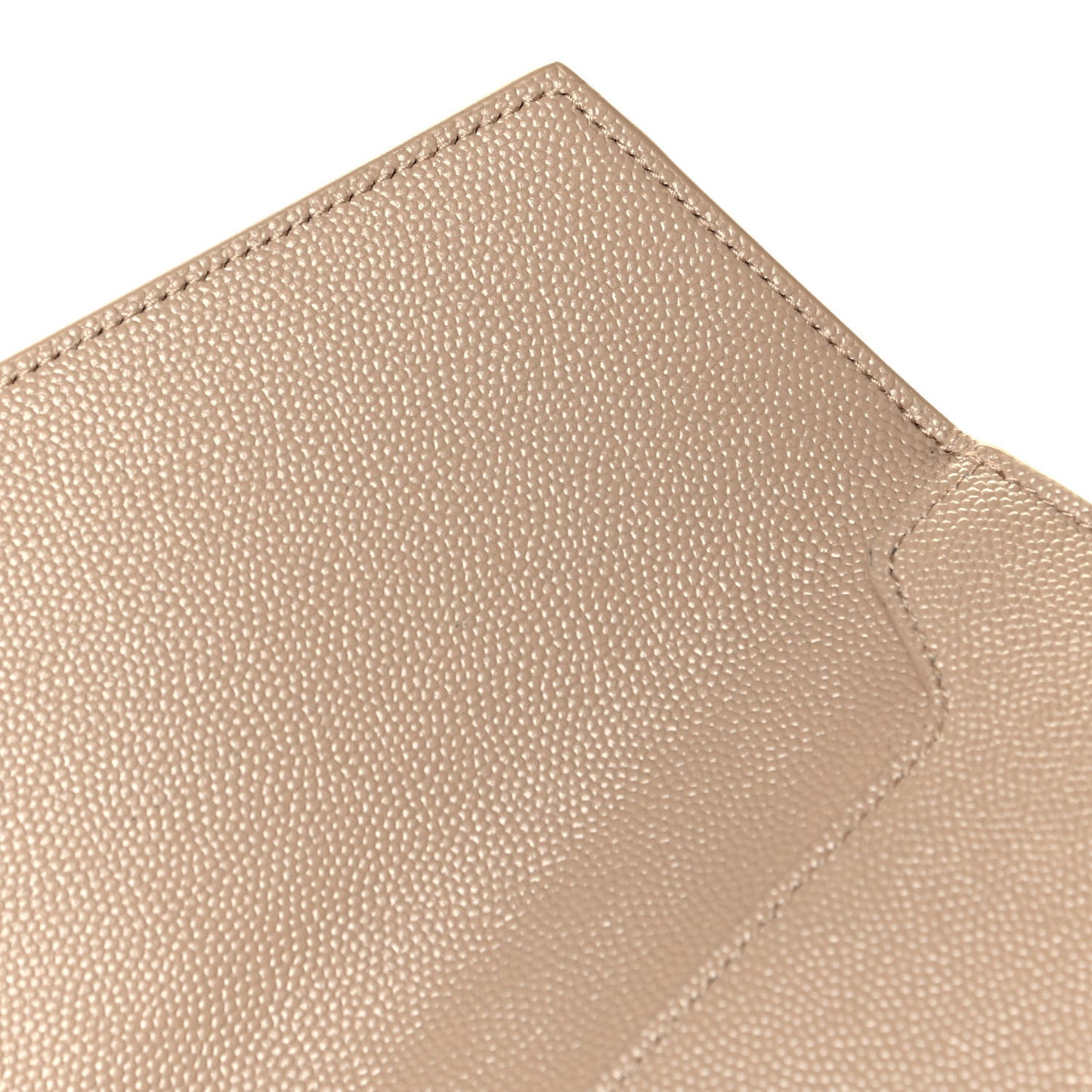 Grain De Poudre Monogram Uptown Wallet Dark Beige