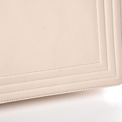 Chanel Glazed Calfskin Large Boy Flap Beige Clair 11 of 16