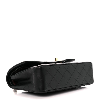 Chanel Lambskin Quilted Small Double Flap Black 4 of 12