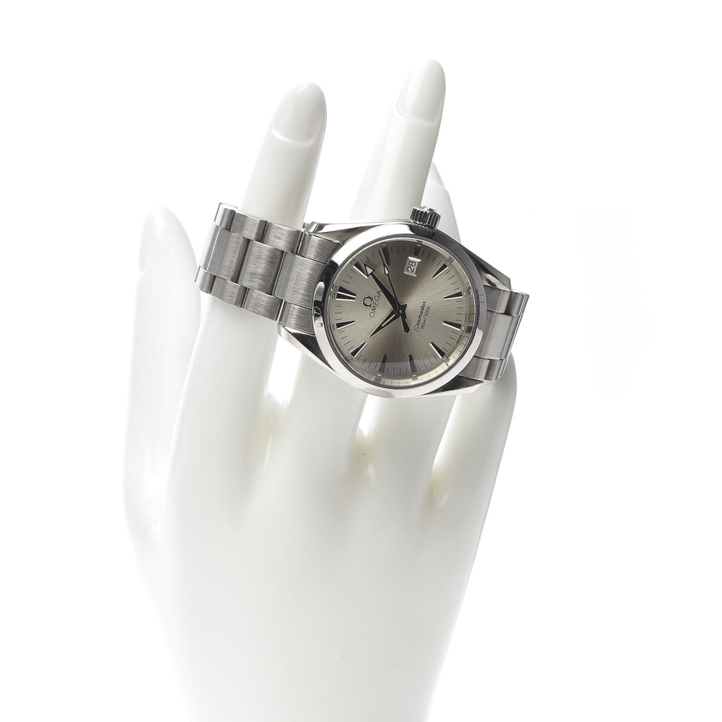 Stainless Steel 36mm Seamaster Aqua Terra Quartz Watch 2518.30