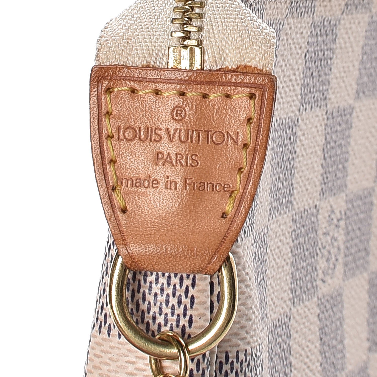 Louis Vuitton Damier Azur Mini Pochette Accessories 4 of 8