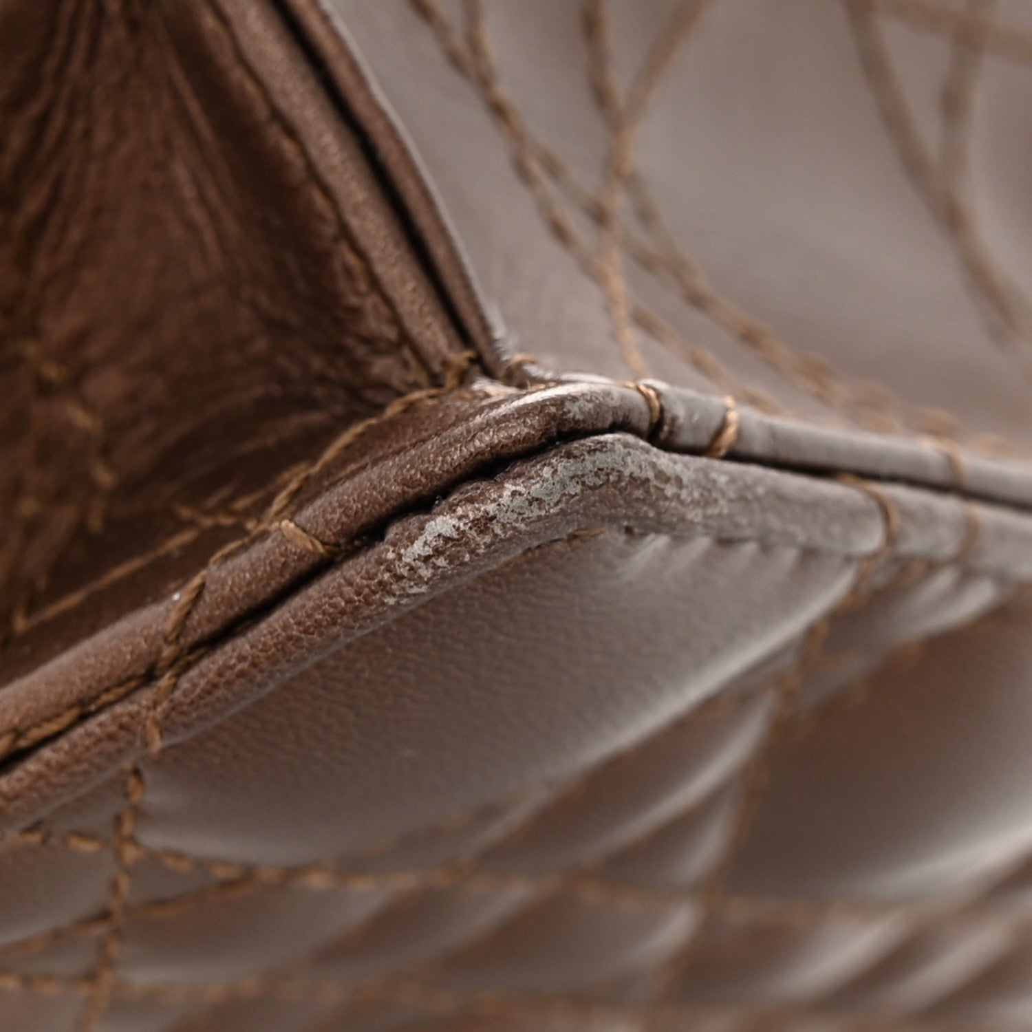 Christian Dior Iridescent Lambskin Gradient Chain Lady Dior Chain Pouch Metallic Pink 11 of 14