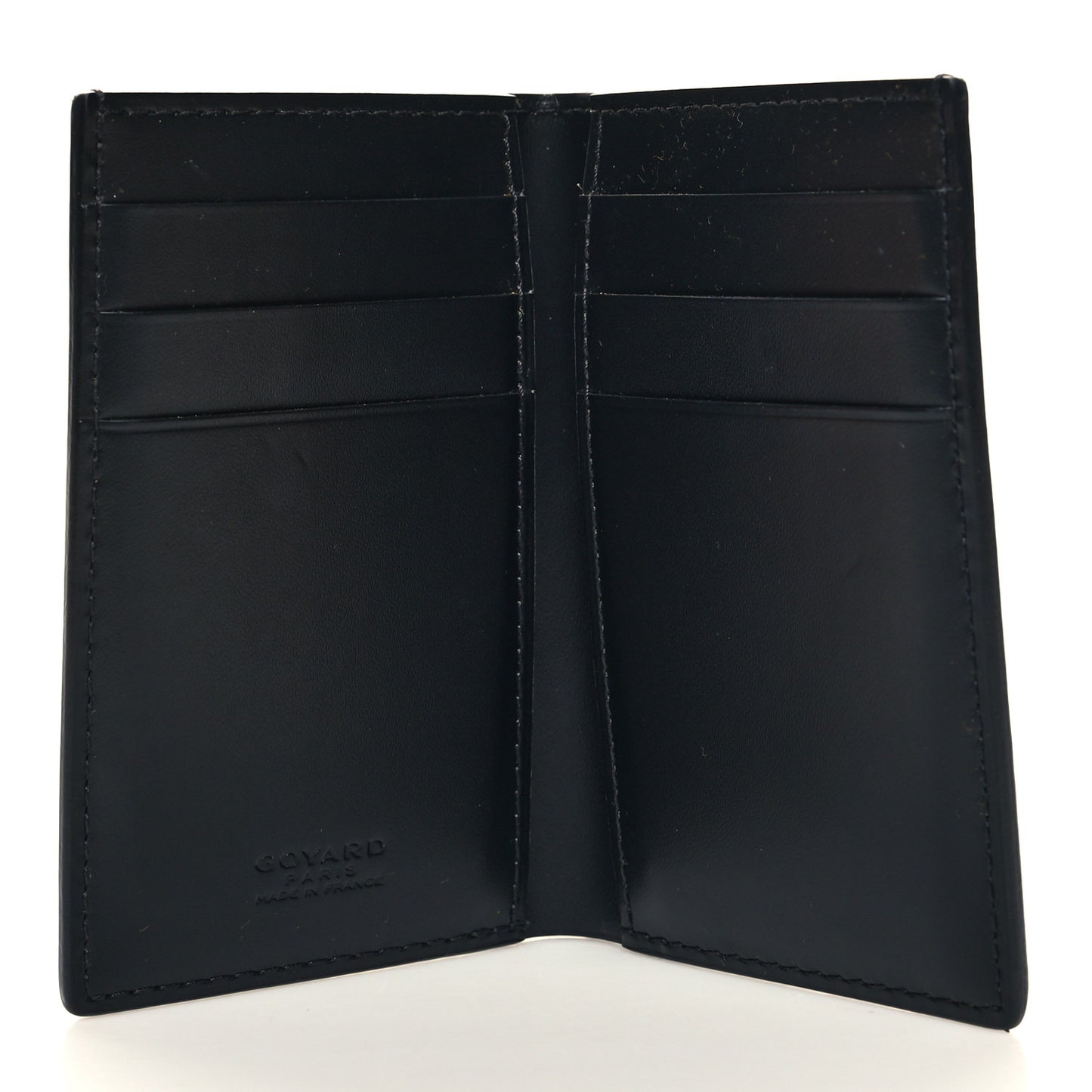 Goyardine Saint Pierre Card Holder Black
