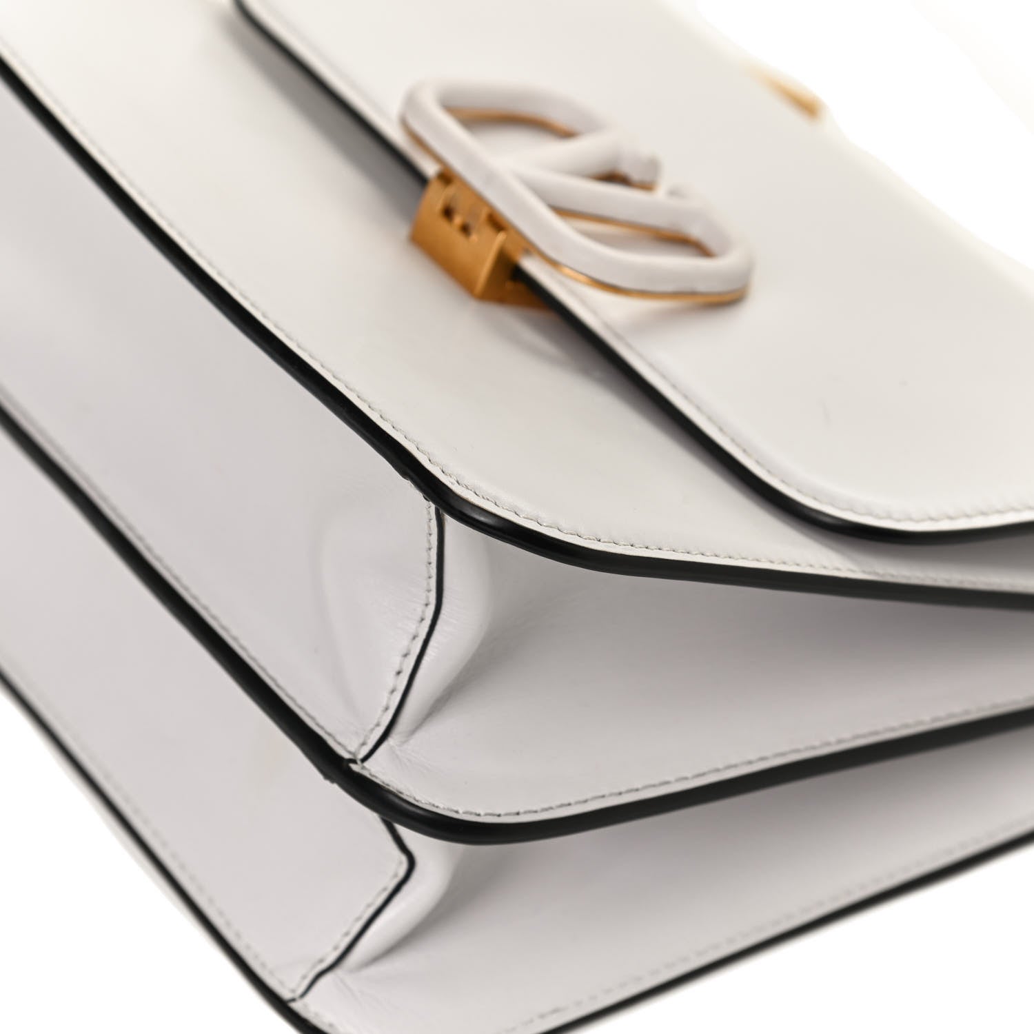 Valentino Garavani Smooth Calfskin Small VSling Shoulder Bag White 11 of 13