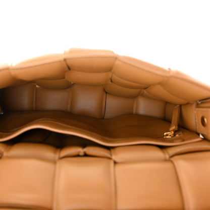 Bottega Veneta Nappa Maxi Intreccio Padded Cassette Crossbody Bag Caramel 5 of 10