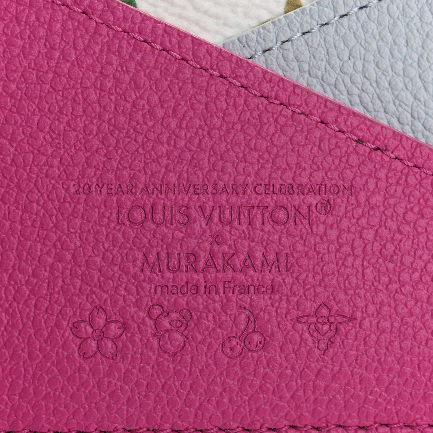 Louis Vuitton LV X TM Monogram Multicolor Criss-Cross Card Holder Kawaii Pink 6 of 8