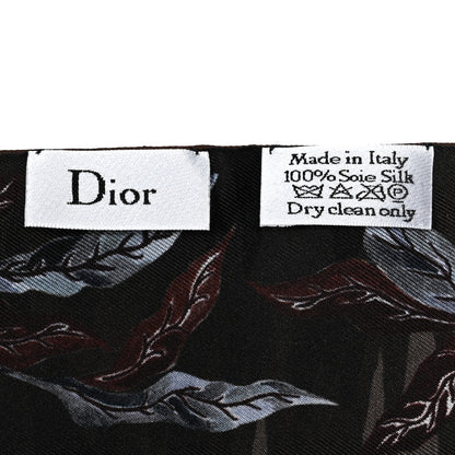 Christian Dior Silk Air Mitzah Scarf Brown Beige 2 of 3