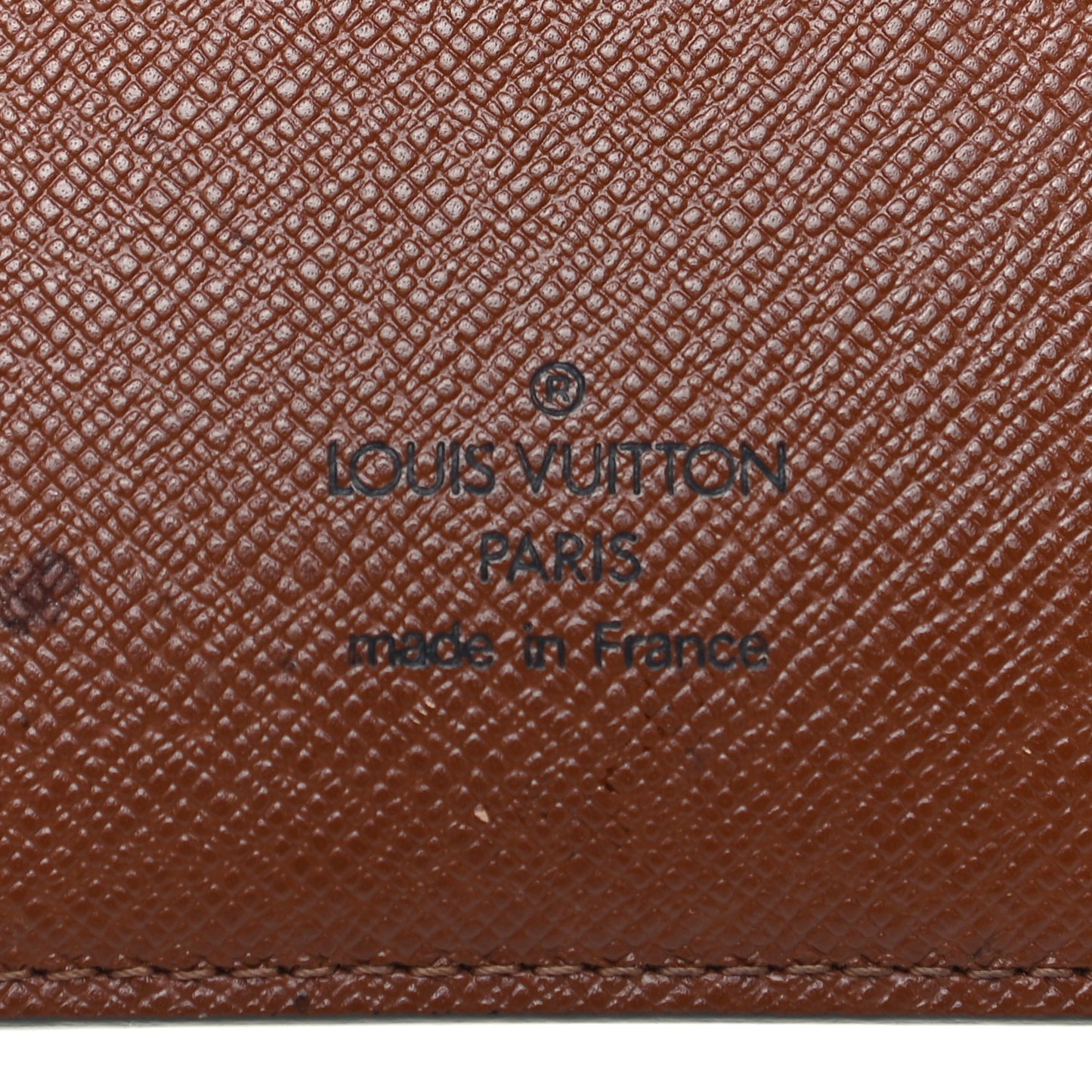 Monogram Large Ring Agenda Cover