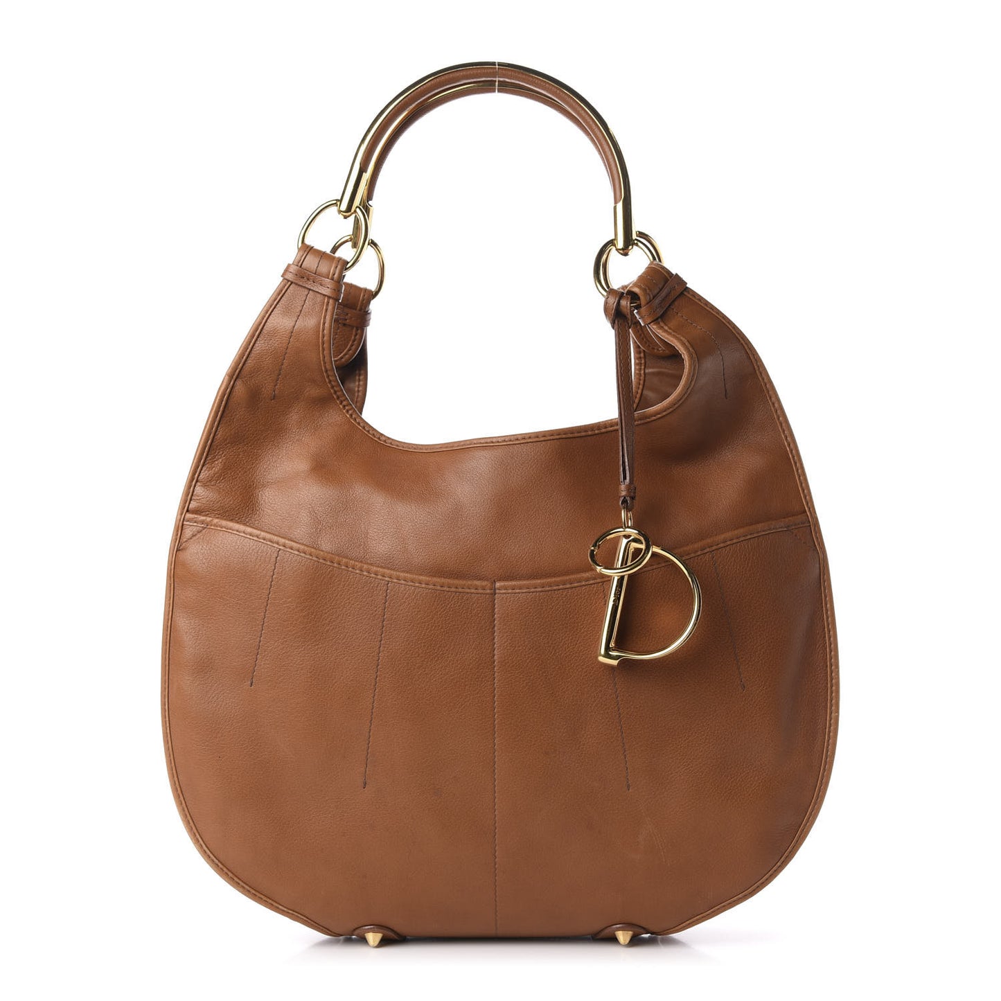 Calfskin 61 Tote Brandy