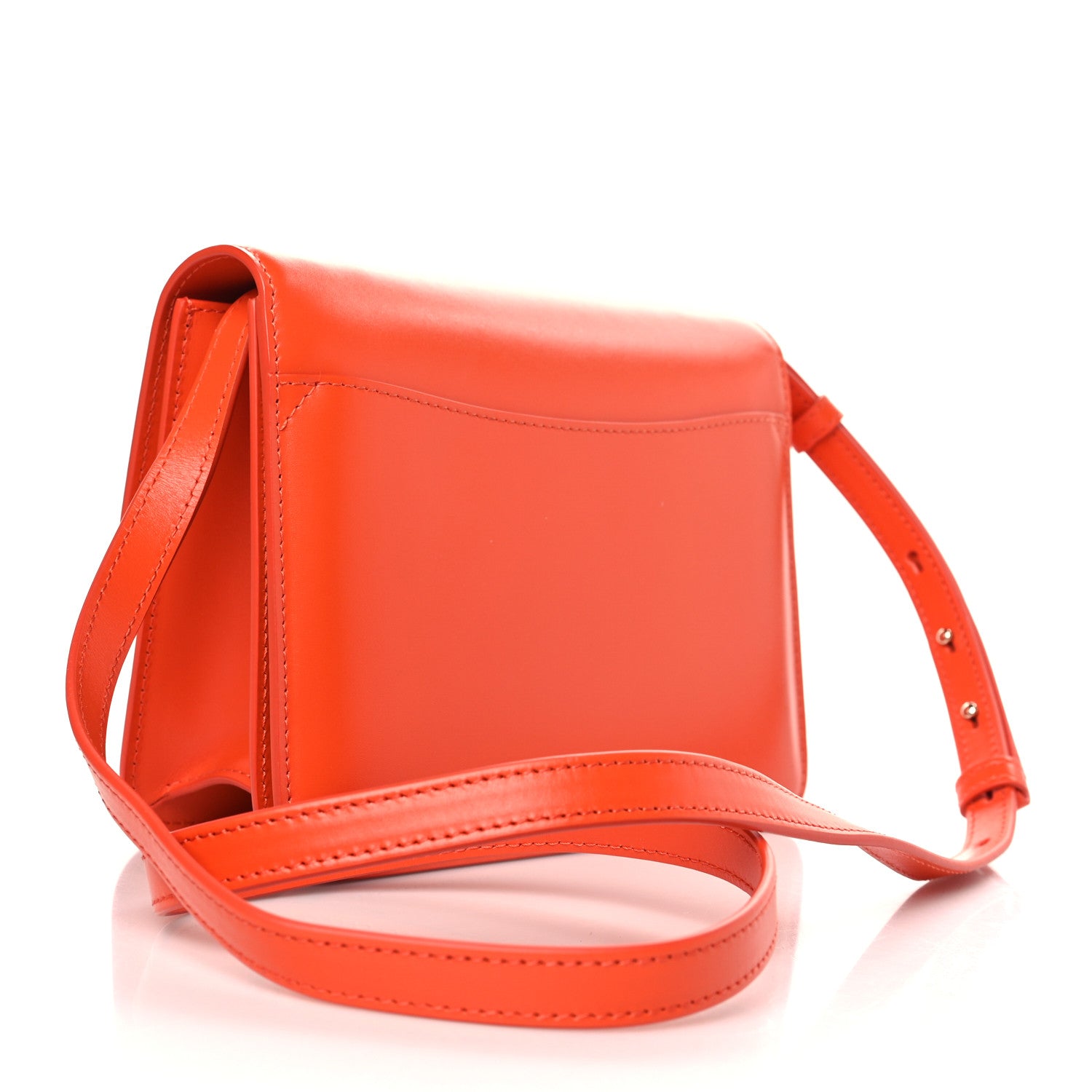 Chloe Calfskin Kattie Shoulder Bag Rusted Orange 3 of 8