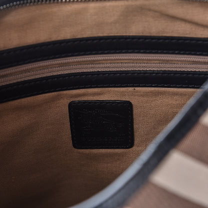 Burberry Nova Check Shoulder Bag Black 7 of 11