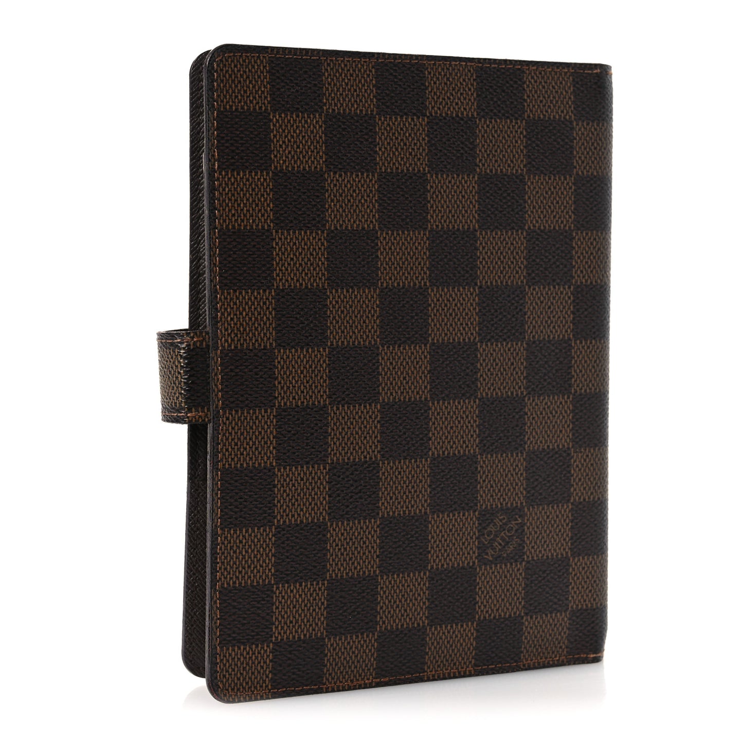 Damier Ebene Medium Ring Agenda Cover