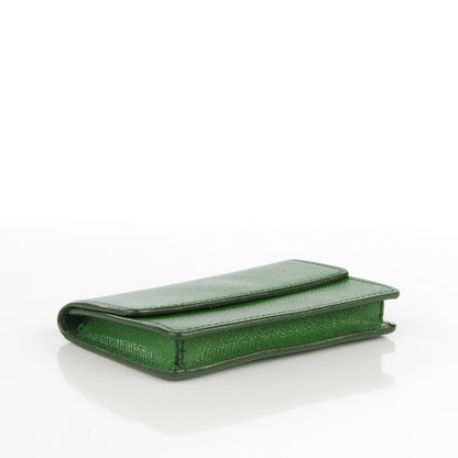 Prada Saffiano Card Holder Larice 4 of 8