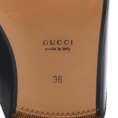 Gucci Calfskin Womens Princetown Slippers 36 Black 6 of 10
