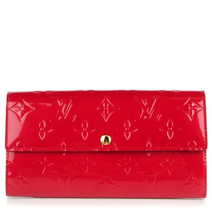 Louis Vuitton Vernis Sarah Wallet Pomme D'Amour 1 of 7