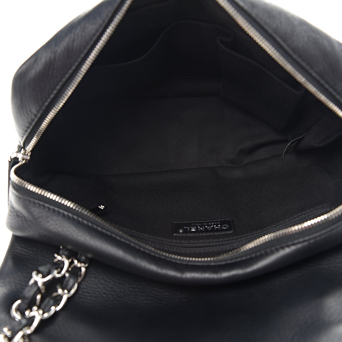 Deerskin Quilted Casual Journey Flap Black