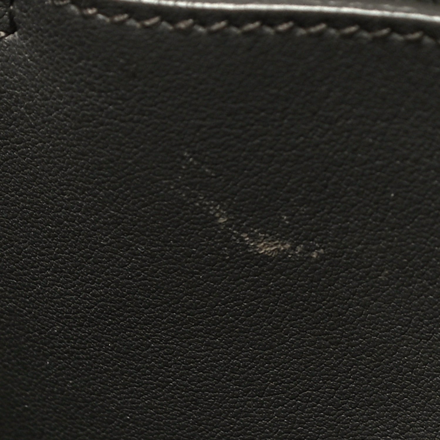 Saint Laurent Calfskin Monogram Small Cabas Black 10 of 11