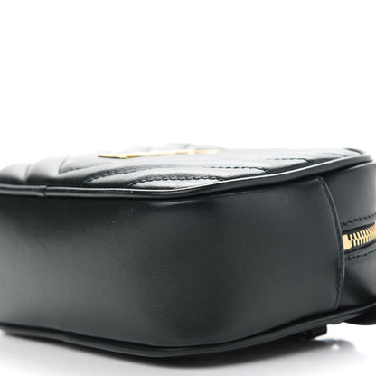 Saint Laurent Calfskin Matelasse Monogram Lou Belt Bag Dark Green 9 of 9