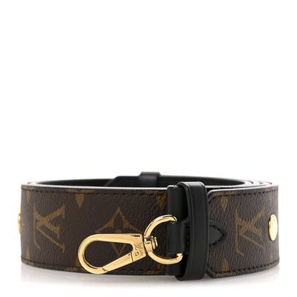 Louis Vuitton Monogram Adjustable Bandouliere Shoulder Strap Black 1 of 6